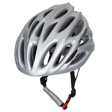 Casque Vélo Réglable Cyclisme Design Course Montagne Route MTB Argent