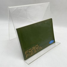 Ford Fiesta Mode D 'em Ploi Service Entretien Livre de Bord Manuel 1987 Oldtimer