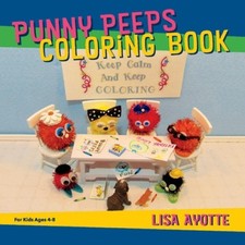 Punny Peeps Coloring Book: For