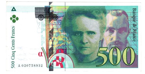 France billet 500 francs - billet,