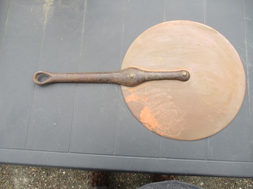 Ancien couvercle casserole - ancien, de