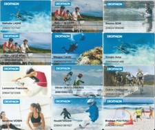 Carte cadeau - Décathlon 12 cartes vente au détail  - Geschenkkarte  - Gift Card