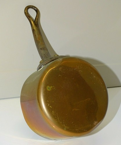Ancienne casserole cuivre - casserole,