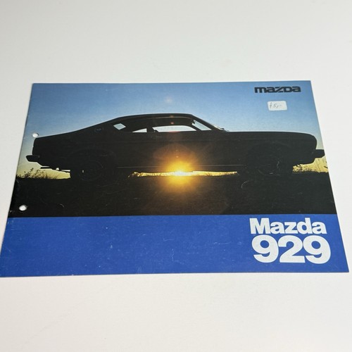 Mazda 929 12p brochure - 12p,