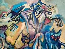Très Belle Peinture fauve