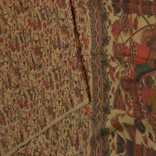 Saris Vintage Jaune Moutarde