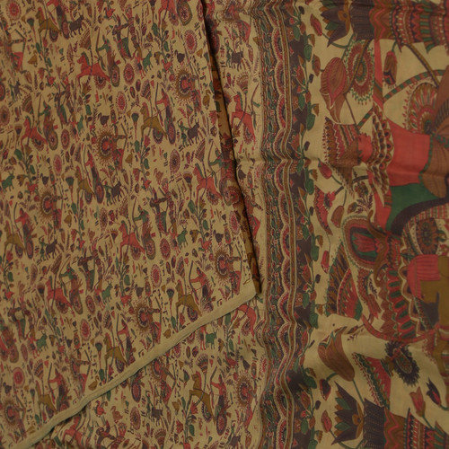 Saris vintage jaune moutarde - vintage,