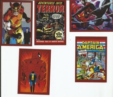 Vignette collector Rouge Album 80TH ANNIVERSARY-lot 5 cartes-autre vignettedispo