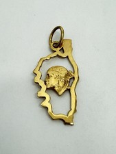 Pendentif De La Corse En Or 18 Carat 750/1000  2,30 grammes