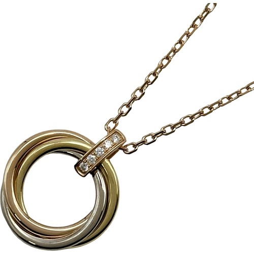 Collier cartier trinity - collier, or