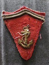 Ecusson Patte De col ml 1940 artillerie colonial Insigne Tissu Militaire