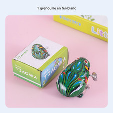 Jouet grenouille rétro à
