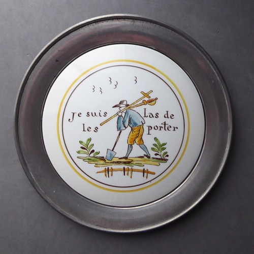 Assiette révolutionnaire - assiette,