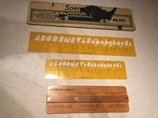 SOENNECKEN 3 Abaques Anciennes