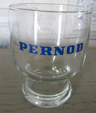Verre Pernod large Logo bleu