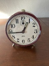 ancien reveil japy marron