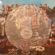 THE BEATLES "Sgt. Pepper's..." Picture Disc  33 T, C.1978