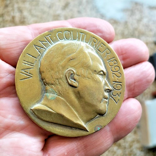 Médaille bronze vaillant - bronze,