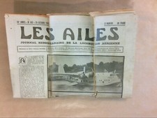 RARE JOURNAL "LES AILES" N° 802 / 29/10/1936 / HYDRAVIONS CANOPUS & CENTAURUS