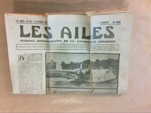 Rare journal les ailes n - ailes", n°