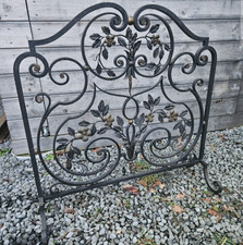 pare feu de cheminée fer