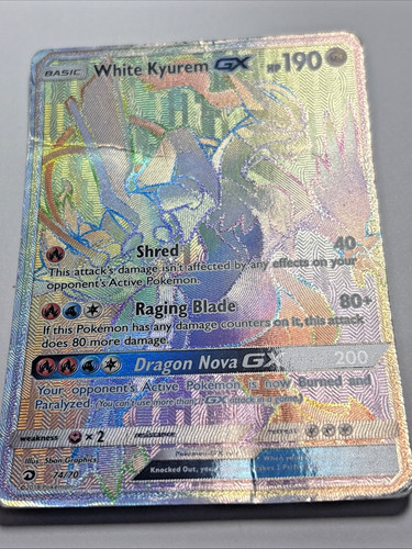 White kyurem 70 secret - white, gx