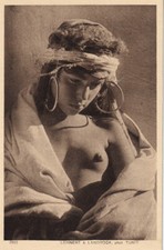 CPA Nu artistique La Nomade par Lehnert & Landrock Tunisie Ca 1904