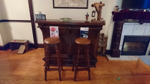 Antique home bar made - antique,