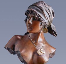 E. VILLANIS - BRONZE ANCIEN -