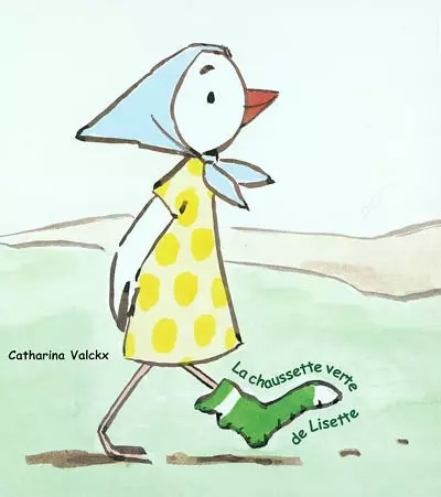 Chaussette verte de - la,