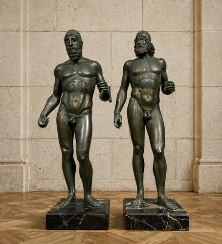 Sculptures bronze patine - sculptures, en