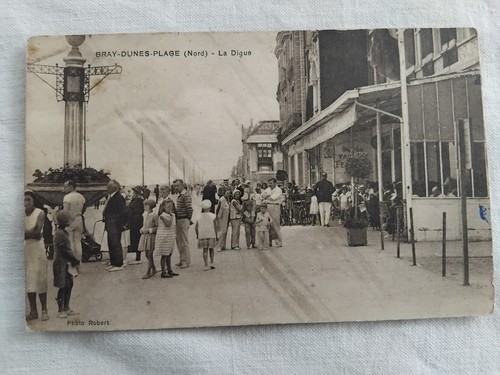 Bray dunes plage digue cpa - plage,