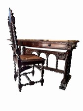 Bureau avec chaise de style