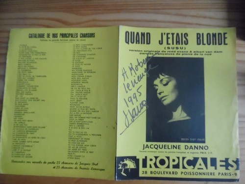 Partition jacqueline danno - jacqueline,