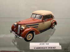 Audi	1938 type 920 Cabriolet	1/24	CMC Modelcars - Comme Neuf