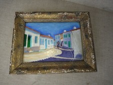 superbe email de Limoges signé R. Blancher, certainement l'île de Ré 