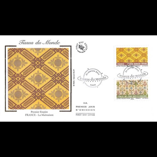 Fdc soie tissus du - fdc,