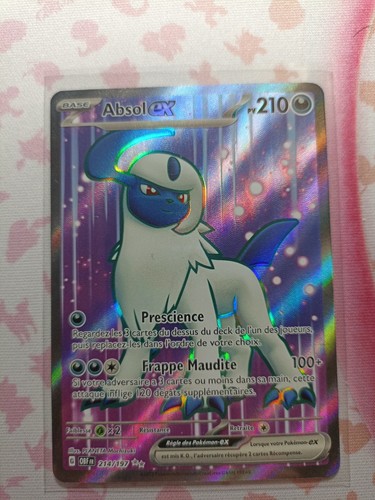Carte pokémon absol - absol, ex