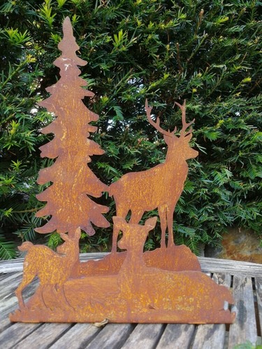 Porte bougie rouille noble - en,
