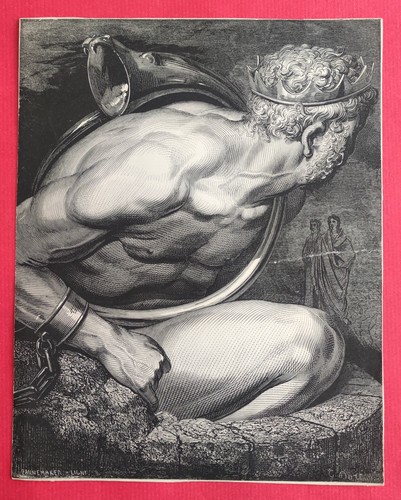 Gravure enfer dante - gravure,