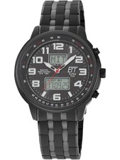 ETT Eco Tech Time EGS-11736-22M Montre Homme Solaire Drive Radio-pilotée 48mm...