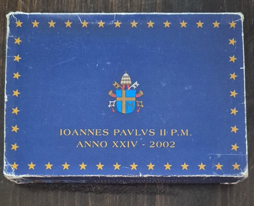 Coffret vatican 2002 - vatican,