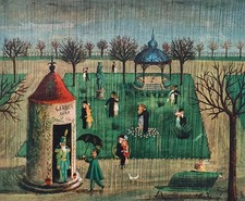Raymond PEYNET : Jardin aux
