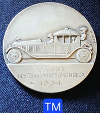 Art Déco Belle Médaille