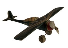 Jouet Ancien en Bois Peint