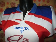 🏉 Vintage Ancien MAILLOT de RUGBY CLUB MOTTERAIN TXS La Motte Servolex Savoie