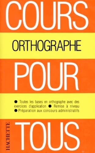 Cours pour tous orthographe - pour, tous.