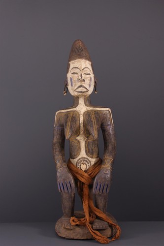 Statue idoma african art - african,