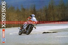 YAMAHA XZ 550 ; XZ 550 S -