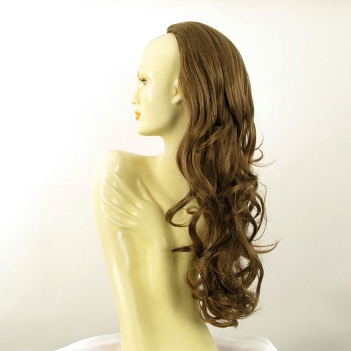 Demi tête perruque 65cm - demi-perruque,